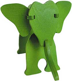 puzzle elephant calder vilac