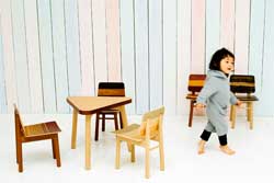 chaise design tone kids