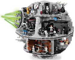 étoile noire lego