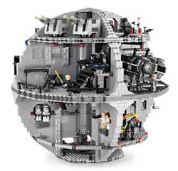 étoile noire lego