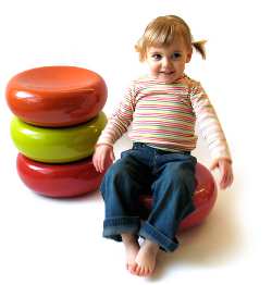 tabouret design enfant mini mello