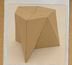 tabouret carton foldschool