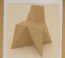 chaise carton foldschool