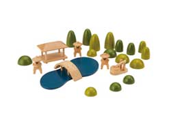 Tout petits jouets en bois