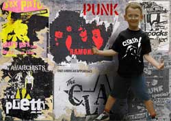 tee-shirt preschool punk