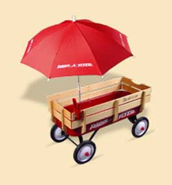 chariot wagon radio flyer