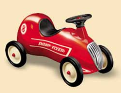 trotteur little red rooster radio flyer