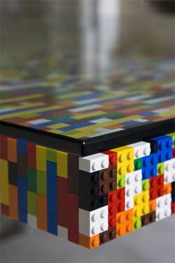 table design lego
