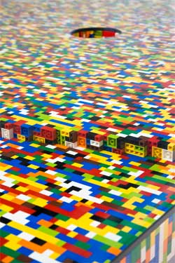 table design lego