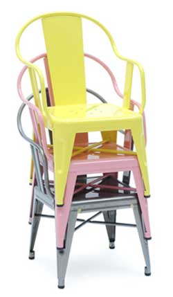 mobilier jardin enfants tolix