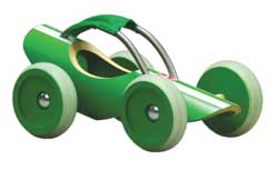 voiture bambou e-racer